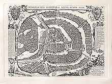 Сигизмундов план Москвы. 1610 г.